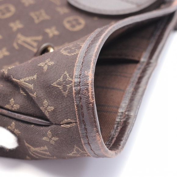 Louis Vuitton Neverfull MM Monogram Ideal Fuzan Dark Brown - Picture 6 of 8